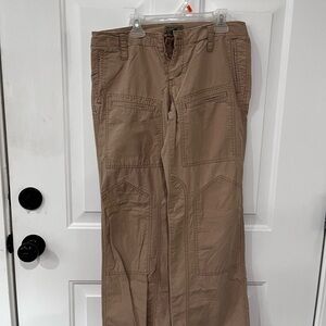American Eagle Outfitters Tan Wide Leg Pants